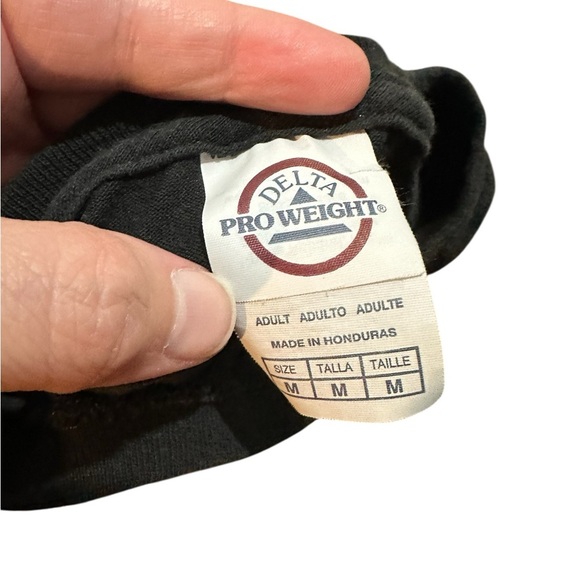 Scooby-Doo Shirt Large Black Graphic Cartoons Movies Hippie Mystery Machine - Picture 4 of 5